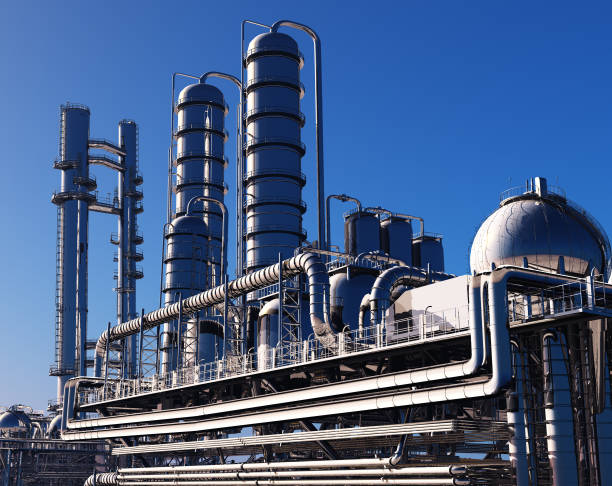 Equipo de control en industria química